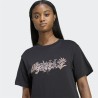 ADIDAS Camiseta Graphic Animal Negro Black Mujer