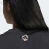 ADIDAS Camiseta Graphic Animal Negro Black Mujer