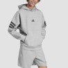 ADIDAS Sudadera Future Icons 3 Bandas Gris Medium Grey Heather Hombre