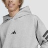 ADIDAS Sudadera Future Icons 3 Bandas Gris Medium Grey Heather Hombre