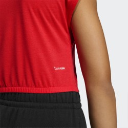 ADIDAS Camiseta Seasonals Collegiate Typography Rojo Pure Ruby Niño