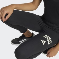 ADIDAS Mallas Seasonals Collegiate Typography Negro Black Niño