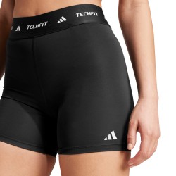 ADIDAS Mallas Cortas Techfit Short Leggings Negro Core Black Mujer