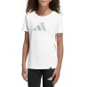 ADIDAS Camiseta Everyday Glam Graphic Blanco White Niña