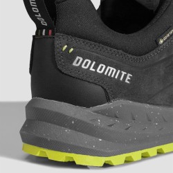 Dolomite Zapatilla Croda Nera GTX Gris Lima Anthracite Grey Lime Green Hombre