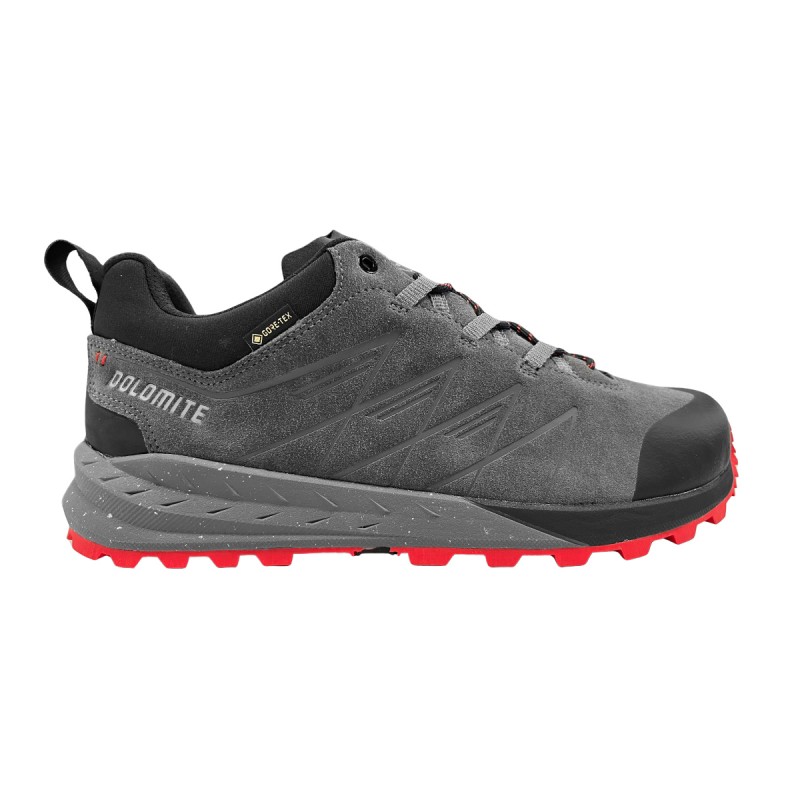 Dolomite Zapatilla Croda Nera GTX Gris Rojo Gunmetal Grey Fiery Red Hombre