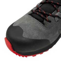 Dolomite Zapatilla Croda Nera GTX Gris Rojo Gunmetal Grey Fiery Red Hombre
