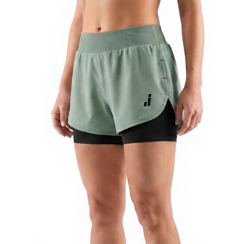 Joluvi Short Running Metatech Verde Salvia Mujer