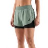 Joluvi Short Running Metatech Verde Salvia Mujer