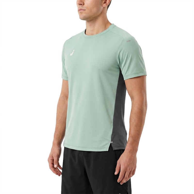 Joluvi Camiseta Running Lascot Verde Pálido Hombre