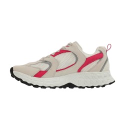 Atom Zapatilla Terrals Blanco Beige Rosa Terra Free Ride Mujer