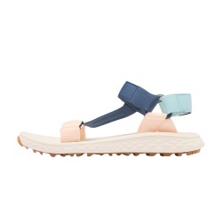 Columbia Sandalia Konos Globetrot Azul Rosa Blue Dusk, Peach Quartz Mujer