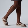 Columbia Sandalias Konos Esla Beige Soft Taupe Marine Light Mujer