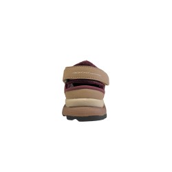 Treksta Sandalia Equinox Lace Beige Morado Burgundy Mujer