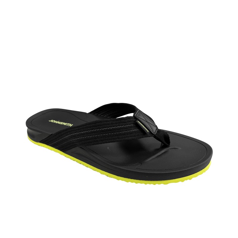 John Smith Chanclas Powon Negro Verde Hombre