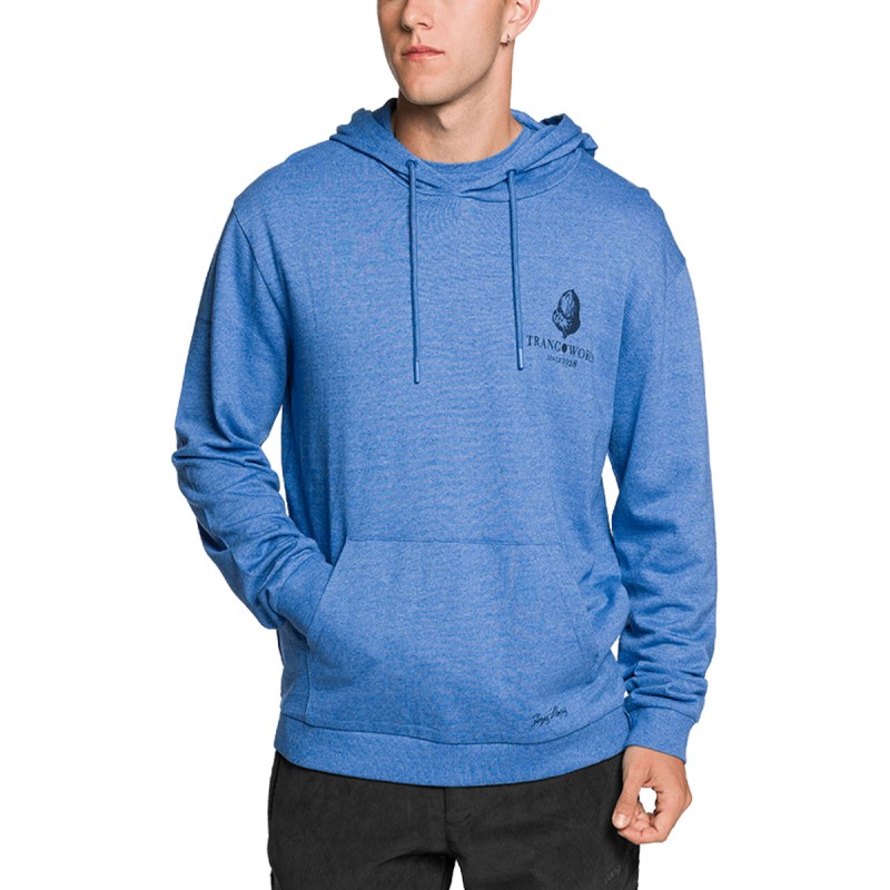 Trangoworld Sudadera Fauna Azul Hombre