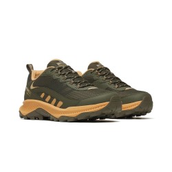 Merrell Zapatilla Trekking Speed Strike 2 GTX Gris Oscuro Beige Beluga Hombre