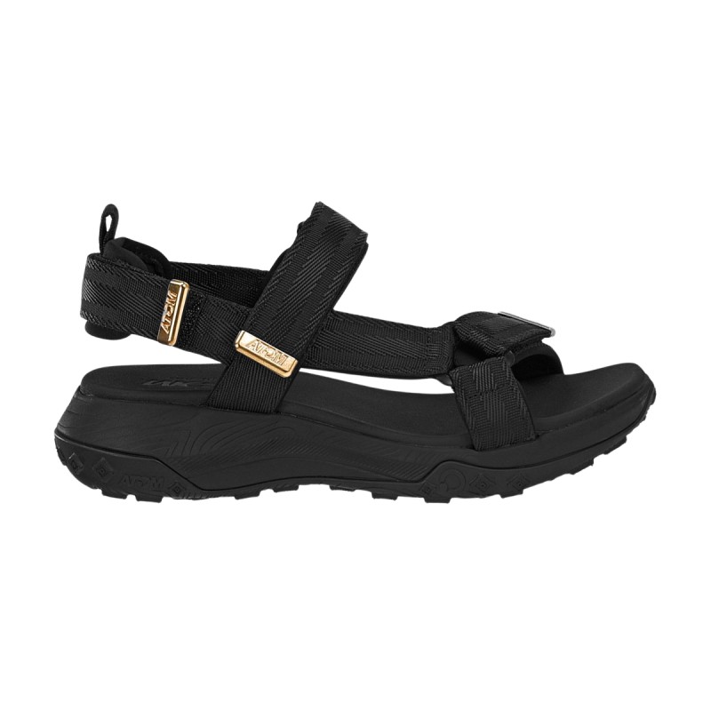 Atom Sandalia Deportiva Alliance Negro All Black Mujer
