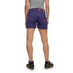 Trangoworld Pantalón Corto Gemona Morado Mujer