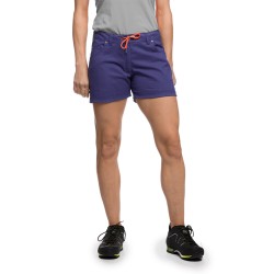 Trangoworld Pantalón Corto Gemona Morado Mujer