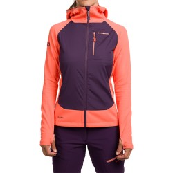 Trangoworld Chaqueta Trx2 Hybrid Lt Wm Pro Coral Morado Mujer