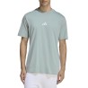 ADIDAS Camiseta Essentials 3-Stripes Single Jersey Tee Azul Verdoso Wonder Sage Hombre
