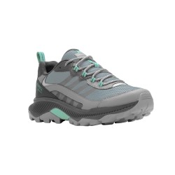 Merrell Zapatilla Trekking Speed Strike 2 GTX Gris Verde Monument Mujer