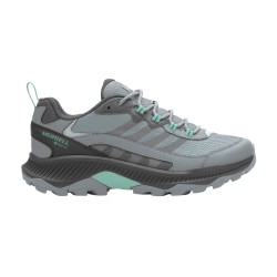 Merrell Zapatilla Trekking Speed Strike 2 GTX Gris Verde Monument Mujer