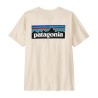 Patagonia Camiseta Men's P-6 Logo T-Shirt Beige Hombre