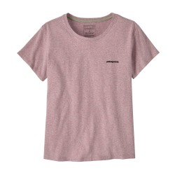 Patagonia Camiseta P-6 Logo Violeta Quiet Violet Mujer