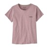 Patagonia Camiseta P-6 Logo Violeta Quiet Violet Mujer