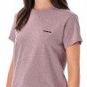 Patagonia Camiseta P-6 Logo Violeta Quiet Violet Mujer