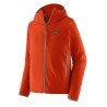 Patagonia Chaqueta R1 Techface Hoody Naranja Hot Embera Hombre