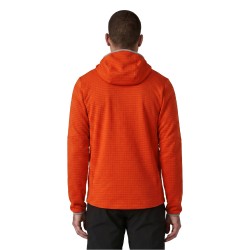 Patagonia Chaqueta R1 Techface Hoody Naranja Hot Embera Hombre