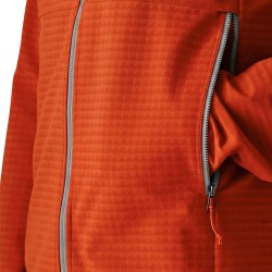 Patagonia Chaqueta R1 Techface Hoody Naranja Hot Embera Hombre
