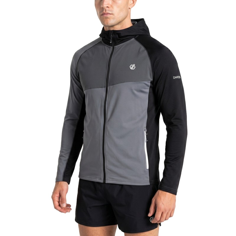 Dare 2B Chaqueta Touringstretch Gris Negro Ebony Black Hombre