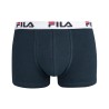 Fila Boxer 2 Pack Elastic With Logo Azul Oscuro Navy Hombre
