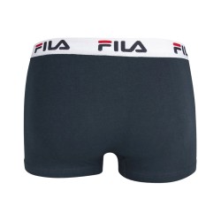 Fila Boxer 2 Pack Elastic With Logo Azul Oscuro Navy Hombre