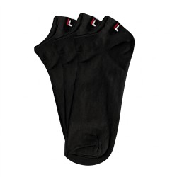 Fila Calcetines Invisible 3 Pairs Per Negro Black