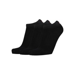 Fila Calcetines Invisible 3 Pairs Per Negro Black
