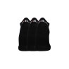 Fila Calcetines Invisible 3 Pairs Per Negro Black
