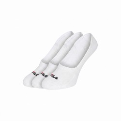 Fila Calcetines Silicone Heel Inside Ghost 3 Packs Blanco White