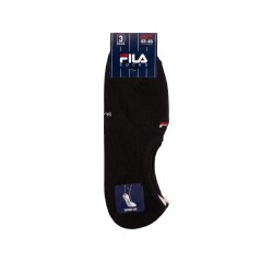 Fila Calcetines Silicone Heel Inside Ghost 3 Packs Nego Black