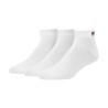 Fila Calcetines Quarter 3 Pairs Per Pack Blanco White