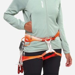 Millet Chaqueta Polar Fusion Grid Verde Seaweed Mujer
