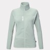 Millet Chaqueta Polar Fusion Grid Verde Seaweed Mujer