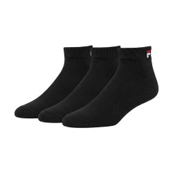 Fila Calcetines Quarter 3 Pairs Per Pack Negro Black