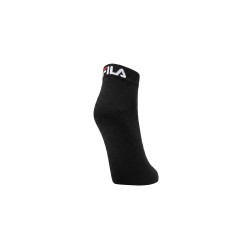 Fila Calcetines Quarter 3 Pairs Per Pack Negro Black