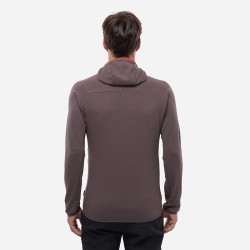 Millet Sudadera Fusion Grid Marrón Pepper Hombre