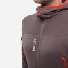 Millet Sudadera Fusion Grid Marrón Pepper Hombre